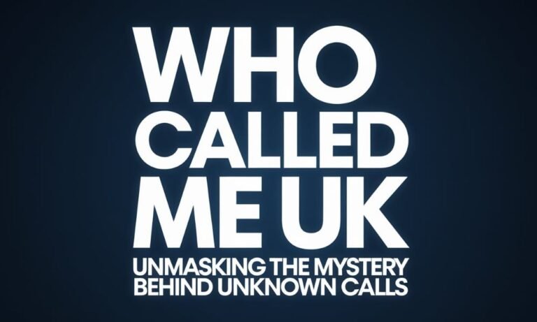 Who Called Me UK